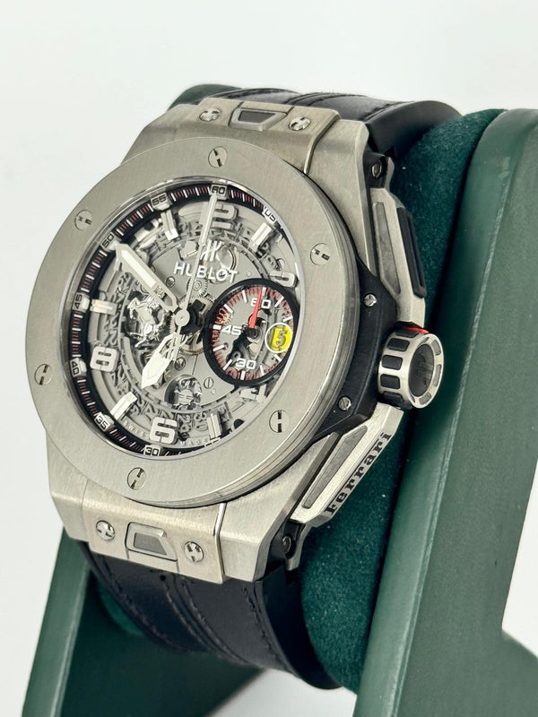 Hublot Big Bang Ferrari Extra Full Set with Winding Box Limited Edition Mint Condition Collector