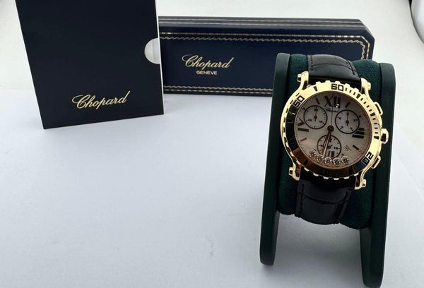 Chopard Happy Sport Chrono Diamonds Automatic 40 Happy with box and papers