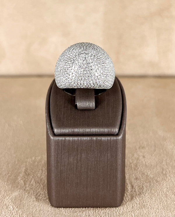 Pave Diamond Ring