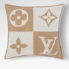 PILLOW CHECKMATE Beige