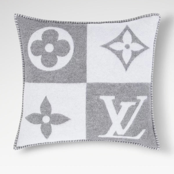 PILLOW CHECKMATE Gray