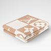 BLANKET MONOGRAM Beige