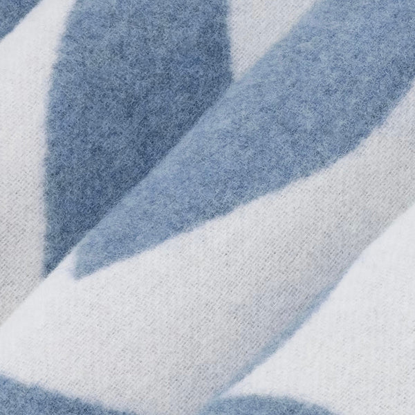 BLANKET MONOGRAM Blue