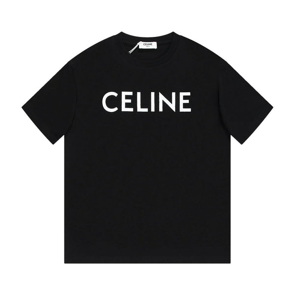 Celine Black T-shirts Designer Apparel Colletion 2022