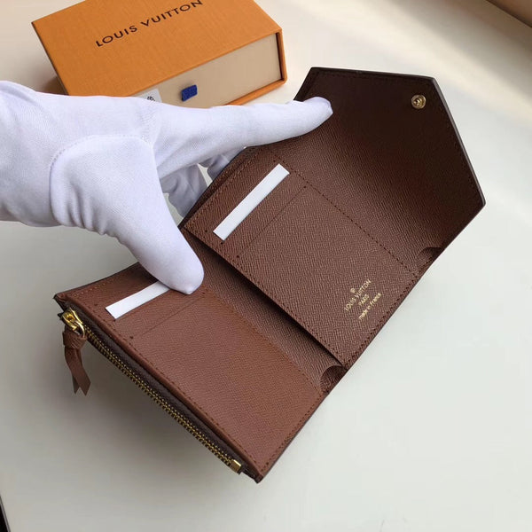 LV VICTORINE BROWN WALLET