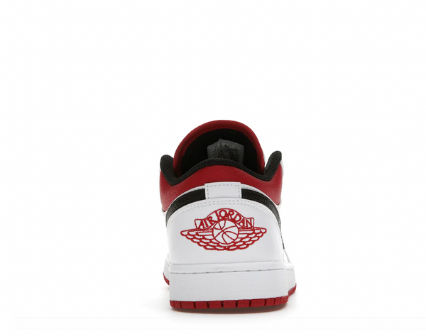 Jordan 1 Low White University Red Black