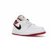 Jordan 1 Low White University Red Black