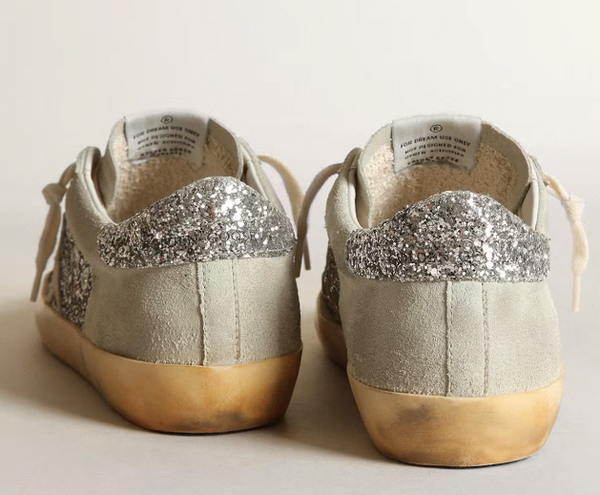 Super-Star Women in silver glitter with star and ice inserts