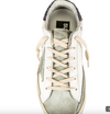 Golden Goose Super-Star Sneaker in White, Ice, & Grey "ULTIMI PEZZI"