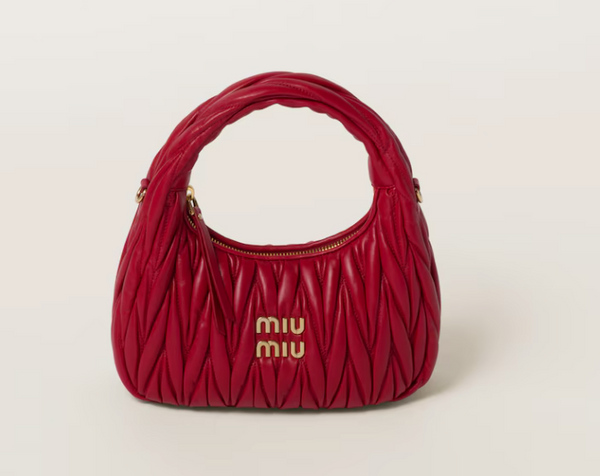 Wander hobo bag in quilted nappa