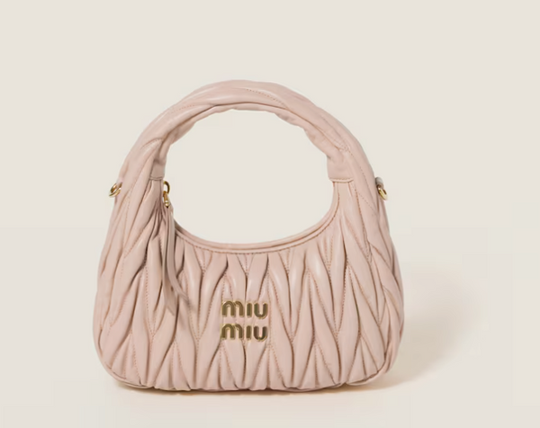 Wander hobo bag in quilted nappa