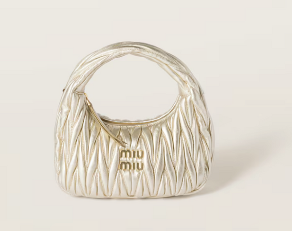 Wander hobo bag in quilted nappa