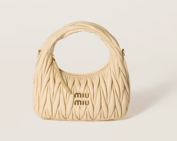 Wander hobo bag in quilted nappa