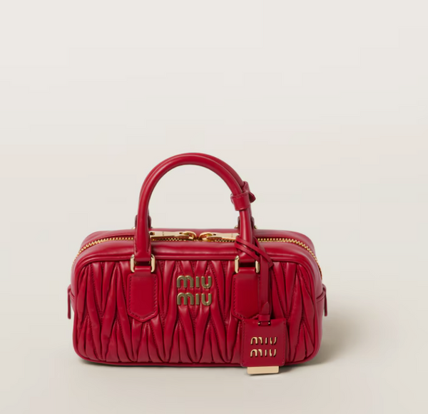 Arcadie bag in quilted nappa