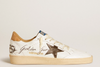 Ball Star in nappa with laminated star and crocodile leather heel tab