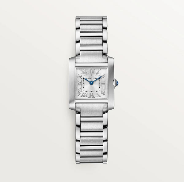 Cartier Tank Française Small 25.7mm x 21.2mm Stainless Steel Quartz Watch WSTA0129