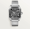 Santos de Cartier Large Model Steel DLC Dual-Strap