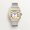 Santos de Cartier Large Automatic Steel & Gold Watch