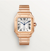 Santos de Cartier Watch Large Model Rose Gold Automatic