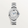 Ballon Bleu de Cartier Watch 33mm Automatic Diamond Dial Steel Bracelet