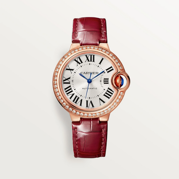 Ballon Bleu de Cartier 33mm Rose Gold Automatic Watch