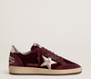 Stardan in nappa with silver laminated leather star and pink suede heel tab