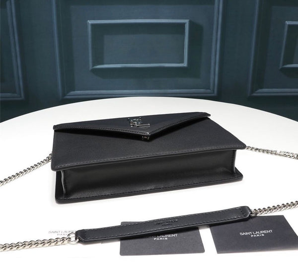 YSL GABY MINI SATCHEL BAG IN QUILTED LAMBSKIN