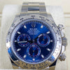 Rolex Daytona White Gold 2020 New Card Blue Dial Full set 116509