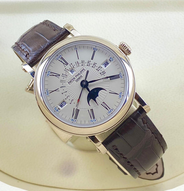 Patek Philippe Annual Calendar Moonphase, White Gold