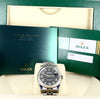 Rolex Datejust II, Black concentric dial, Box and papers
