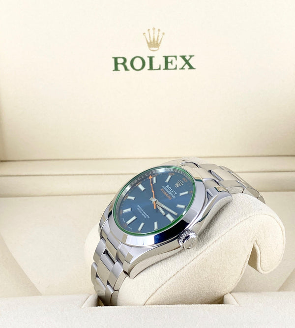 Rolex Milgauss, With Box and Papers, Steel