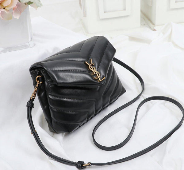 YSL LOULOU TOY BAG IN “Y” QUILTED LEATHER