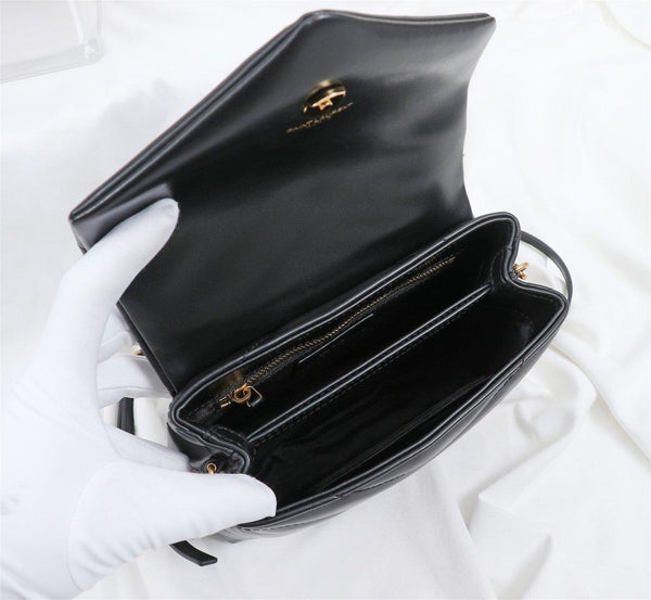 YSL LOULOU TOY BAG IN “Y” QUILTED LEATHER