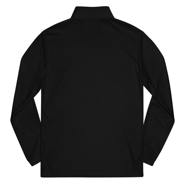 adidas x Genuine Authentic Brand Embroidered Logo Quarter Zip Pullover