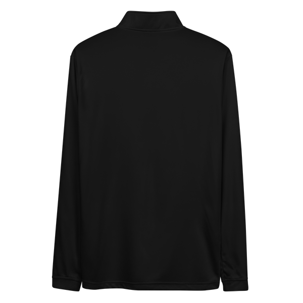 adidas x Genuine Authentic Brand Embroidered Logo Quarter Zip Pullover