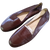 Chanel 1990s Chocolat Kid Ballet Flat Pumps Ballerines en Chevreaux Xtra Soft Sz 38.5, New!