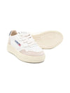 Sneakers per bambini Autry Kids beige con dettagli traforati