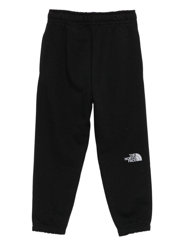Pantaloni sportivi per bambino The North Face Kids nero con logo ricamato