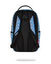 Zaino Casper per bambini Sprayground Kid blu con dettaglio logo gommato