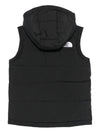 Gilet per bambino The North Face Kids nero trapuntato