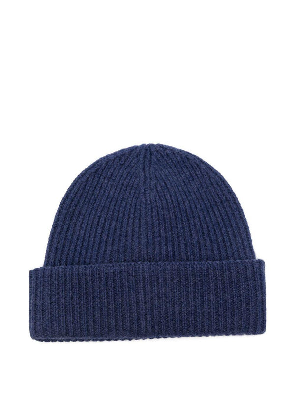 Berretto per bambino K-Way Kids blu con applicazione con logo