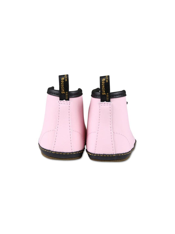 Stivaletti per neonata Dr. Martens Kids rosa con lacci