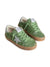 Sneakers per bambino Golden Goose Kids Super Star verde in pelle scamosciata