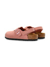 Sandali per bambina Birkenstock Kids rosa con cinturino posteriore