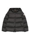Giacca Beulah per bambina Moncler Enfant nera con cappuccio