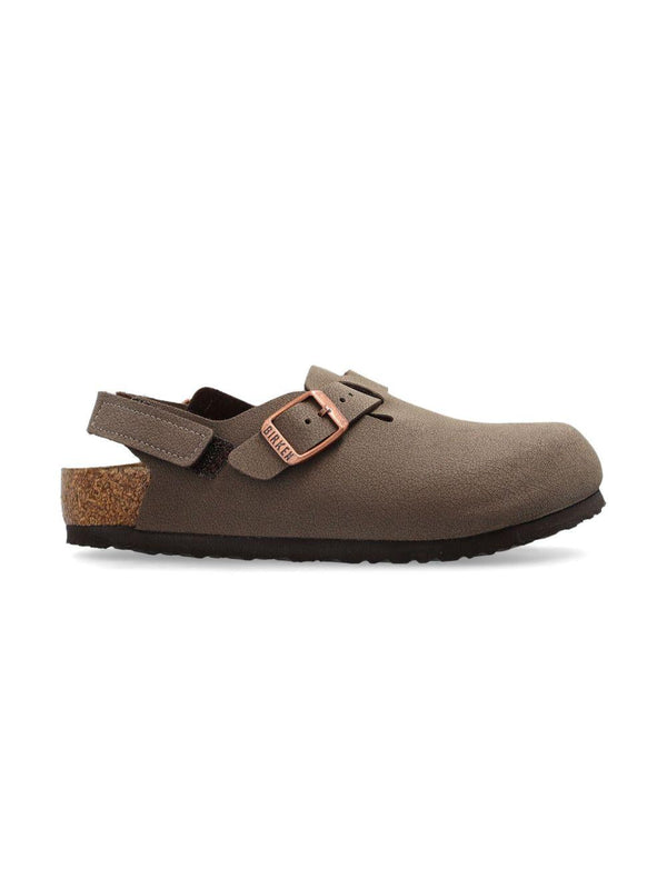 Clogs Tokio per bambino Birkenstock Kids marrone con cinturino posteriore