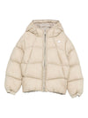 Piumino per bambino K Way Kids beige con cappuccio