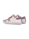 Sneakers per bambina Golden Goose Kids Superstar bianco con dettaglio stella glitter