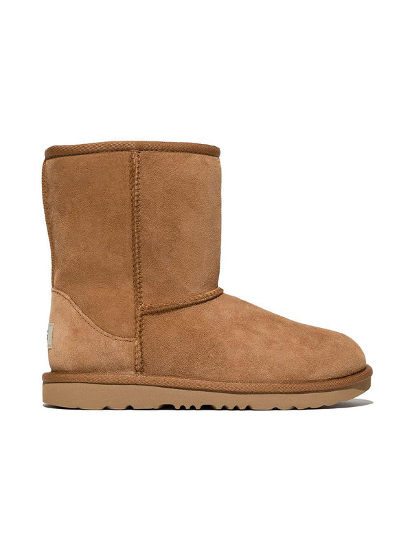 Stivali Classic II TD per bambina UGG Kids marroni con cuciture tono su tono