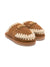 Ciabatte per bambina Mou Kids beige con rifiniture intrecciate